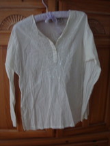 Women&#39;s Beaded Blouse Size Small by Route 66 - £19.97 GBP