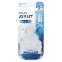 AVENT Anti-Colic Teat 3m+ Medium Flow 2 Pack - $78.33