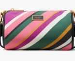 Kate Spade Sweet Treats Jacquard Festive Multi Stripe Barrel Bag K9981 N... - £129.77 GBP