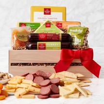 Classic Selections: Meat &amp; Cheese Gift Crate - £64.70 GBP