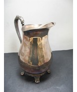 Vintage F.B. Rogers Silver Plated Footed Pitcher With Ice Guard &amp; Handle... - €15,73 EUR