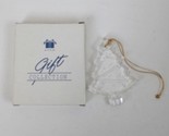 Vintage Avon Classic Christmas Crystal Ornament Tree 24% Lead Crystal IOB - $12.82