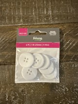 Fabany By Joann Buttons 6 Pieces 1” - $11.76