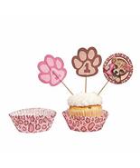 Fun Express - 1st Cheetah Baking Cups W/Picks for Birthday - Party Suppl... - £3.11 GBP