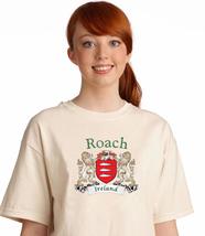 Roach Irish Coat of arms tee Shirt in Natural - £12.59 GBP+