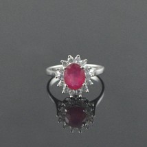 1 Carat Natural Ruby ring, Red ruby, July Birthstone, Gift for mom, Natural ruby - £55.22 GBP