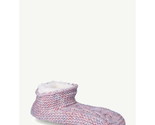 Joyspun Women&#39;s Knit Slipper Sock Booties, 1-Pack, One Size - £14.85 GBP