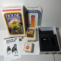HOUSE OF DANGER Choose Your Own Adventure Board Game - Complete  - £12.59 GBP