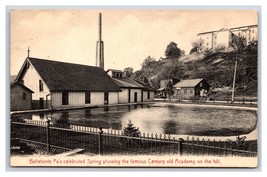 Spring and Academy Bellefonte Pennsylvania PA UNP DB Postcard J19 - £3.30 GBP