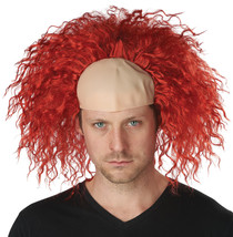 California Costumes Clown Pattern Baldness Bald Cap Adult Wig (Red)-Standard - £55.35 GBP