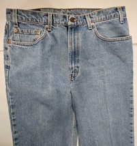 Levis 550 Relaxed Fit Straight Denim Jeans 5 Pockets Cotton Mens Size W3... - €13,89 EUR