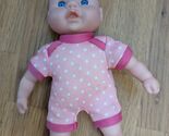 CITITOY Walmart My sweet Love Baby doll small pink white polka dots blue... - $9.89