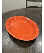 Homer Laughlin Fiesta Poppy 13.5&quot; x 9.5&quot; Large Oval Ceramic Serving Platter - $69.09 CAD
