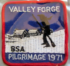Boy Scouts - 1971 Valley Forge Pilgrimage patch - £7.31 GBP