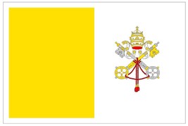 Vatican City International Flag Sticker Decal F708 - £1.55 GBP+
