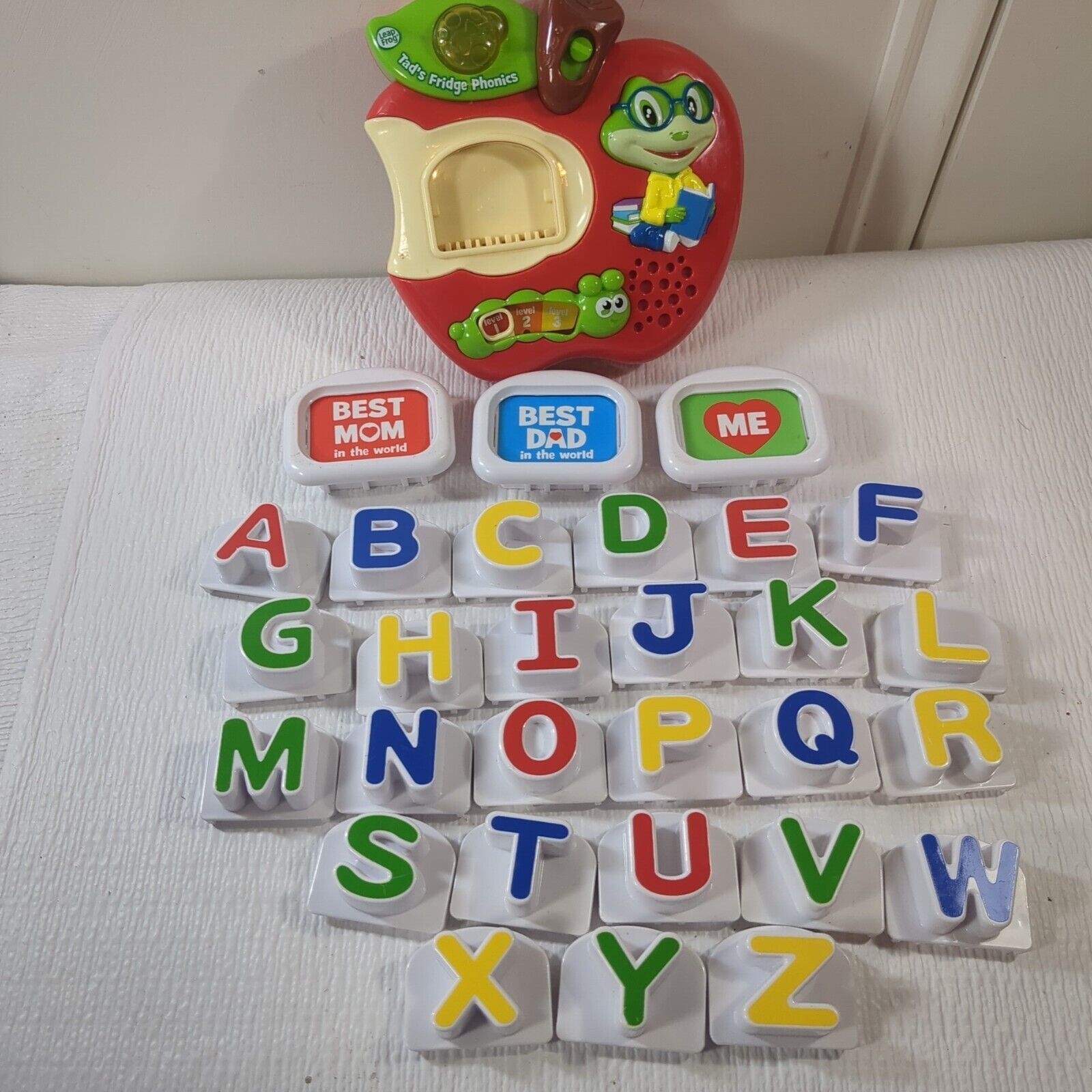 LeapFrog Tad’s Fridge Phonics Alphabet Apple leap frog abc