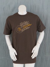 Vintage Etnies Shirt - Quad Logo Brown Base Colour - Men&#39;s large  - $65.00