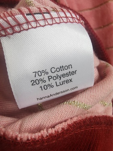 Hanna Anderson Pink stripe velour bow pullover sweater Size 160 Or 12 Years New Item image 7