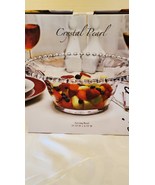 Crystal Pearl Glass Serving Bowl - $10.00