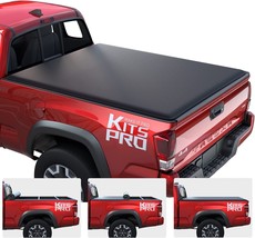 KitsPro Soft Rolling Tonneau Covers 2016-2022 Toyota Tacoma Roll up Black - £189.61 GBP