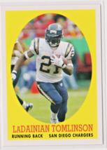 Ladainian Tomlinson Chargers  RB 2007 Topps Turn Back the Clock Card # 10 - £1.35 GBP