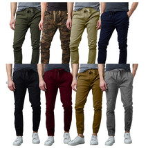 Men’s Slim-Fit Fashionable Twill Jogger Pants 3 Pack (Sizes S-2XL) NEW F... - €34,96 EUR