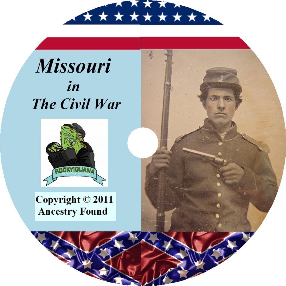 Missouri Civil War Books History & Genealogy 21 Books