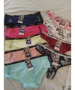 NEW Mixed LOT OF 9 PANTIES J&amp;W Thong Boy Shorts  - €12,07 EUR
