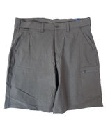 HUK Next Level 10.5&quot; Quick-Drying Fishing Shorts for Men Size XL Iron Gray - $727.72 MXN