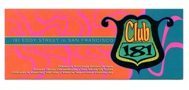 Club 181 San Francisco Jazz 90s Gay Bar Flyer 1993 Alphabet Soup Daddy Goddus - £19.43 GBP