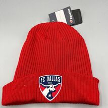 FC Dallas Hat Men Red Knitted Fanatics MLS Cuffed Beanie Cap New Adult - $18.05 CAD