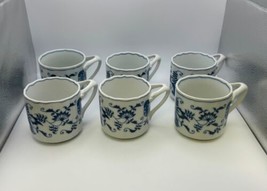 Set Of 6 Blue Danube Coffee Mugs Made In Japan - £112.51 GBP