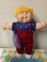 Vintage Cabbage Patch Kid Girl Play Along PA-2 Gold Hair Gray Eyes 2004 - $165.00
