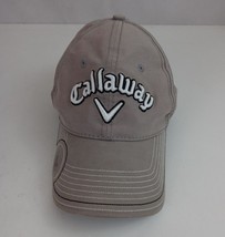New Era Odyssey Callaway Golf Cream/Beige Embroidered Adjustable Baseball Cap - $19.39