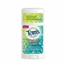 NEW Tom&#39;s of Maine Wicked Cool! Teen Girls Natural Deodorant Summer Fun 2.25 oz - £12.72 GBP