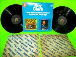 Roy Clark Silver Threads And Golden Needles 2X Vinyl LP Record Album Country 70s - £17.97 GBP