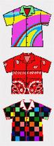 Pepita Needlepoint kit: Wacky Shirts, 7&quot; x 19&quot; - £75.23 GBP+