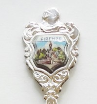 Collector Souvenir Spoon Italy Florence Firenze Fountain of Neptune Porcelain - £5.43 GBP