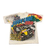 Vintage 1999 Jiffy Lube 300 Nascar All Over Print T-Shirt Men&#39;s Medium - $89.16 CAD