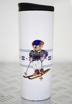 NWT Polo Ralph Lauren SKI BEAR Stainless Steel Tumbler WHITE 15 FL.OZ - £30.93 GBP