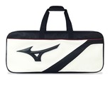 Mizuno JPX Badminton Square Bag Racquet Sports Bag White Black Bag NWT 7... - $112.41