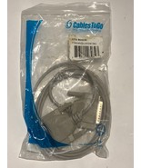 6-Foot DB25 Male to DB25 Male M/M Null Modem Cable CTG #03039 - £23.48 GBP