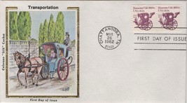3/26/1982 First Day Issue 2 Hansom Cab 1890s 10.9c Stamps Chattanooga, Tn. - £1.56 GBP