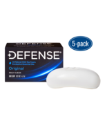 DEFENSE Soap Bar 4 oz | 5 PACK | 100% Natural &amp; Herbal Grade Tea Tree Oil  - €27,87 EUR