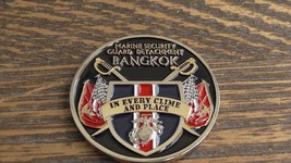 USMC MSG Marine Security Guard Detachment Bangkok Thailand Challenge Coin #169W - £37.88 GBP