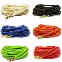 Gold Thread Rope Shoe Laces For Air AJ Jordan 10 11 Kyrie 6 sneaker Boots - $201.03 MXN