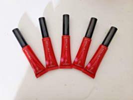 L&#39;Oreal Paris Infallible Lip Paints Liquid Lipstick 324 DIY Red 0.27 Oz Set Of 5 - £11.62 GBP