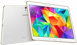 SAMSUNG GALAXY TAB S T805 3gb 32gb Quad-Core 10.5&quot; Fingerprint Android 4g White - £208.38 GBP