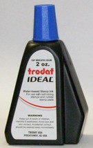 2 oz Trodat / Ideal Rubber Stamp Refill Ink for Self Inking Stamps or Stamp Pads - £7.15 GBP