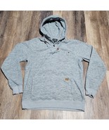 Billabong Hoodie Men&#39;s Size L Grey Fleece Lined Hoodie Outdoor Surfer Go... - €21,15 EUR